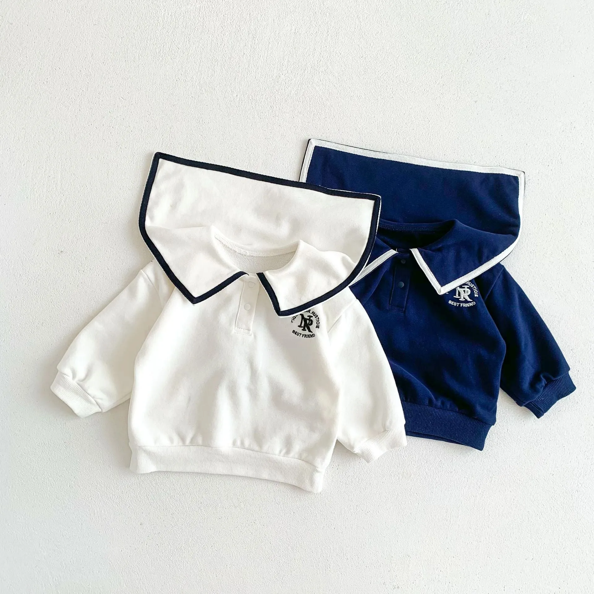 2 Pieces Set Baby Kid Girls Boys Sports Solid Color Tops And Pants Wholesale 23101929