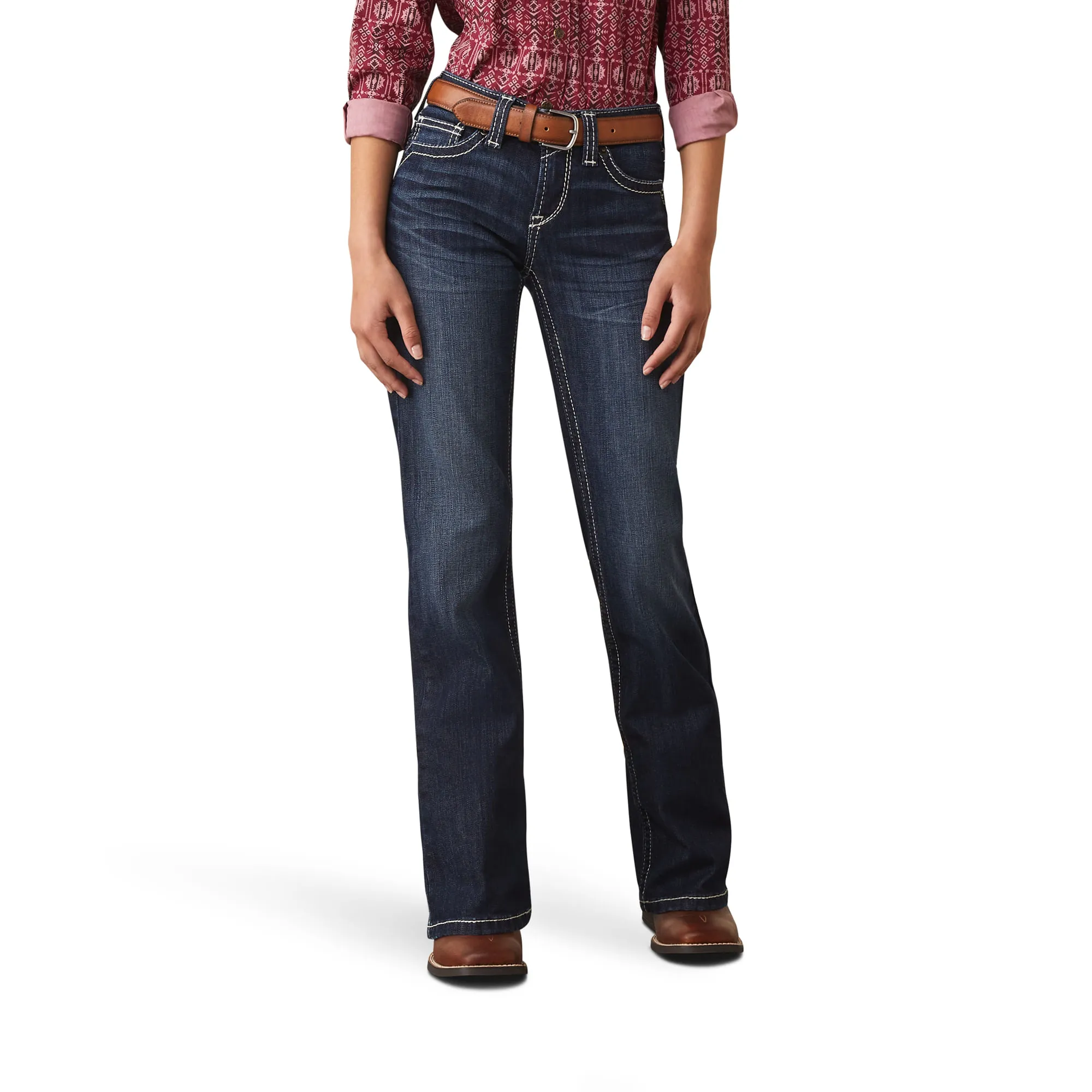 Ariat Girls R.E.A.L. Brianna Boot Cut Jean