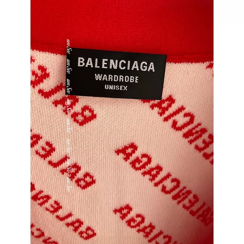 BALENCIAGA  |mini allover logo cardigan