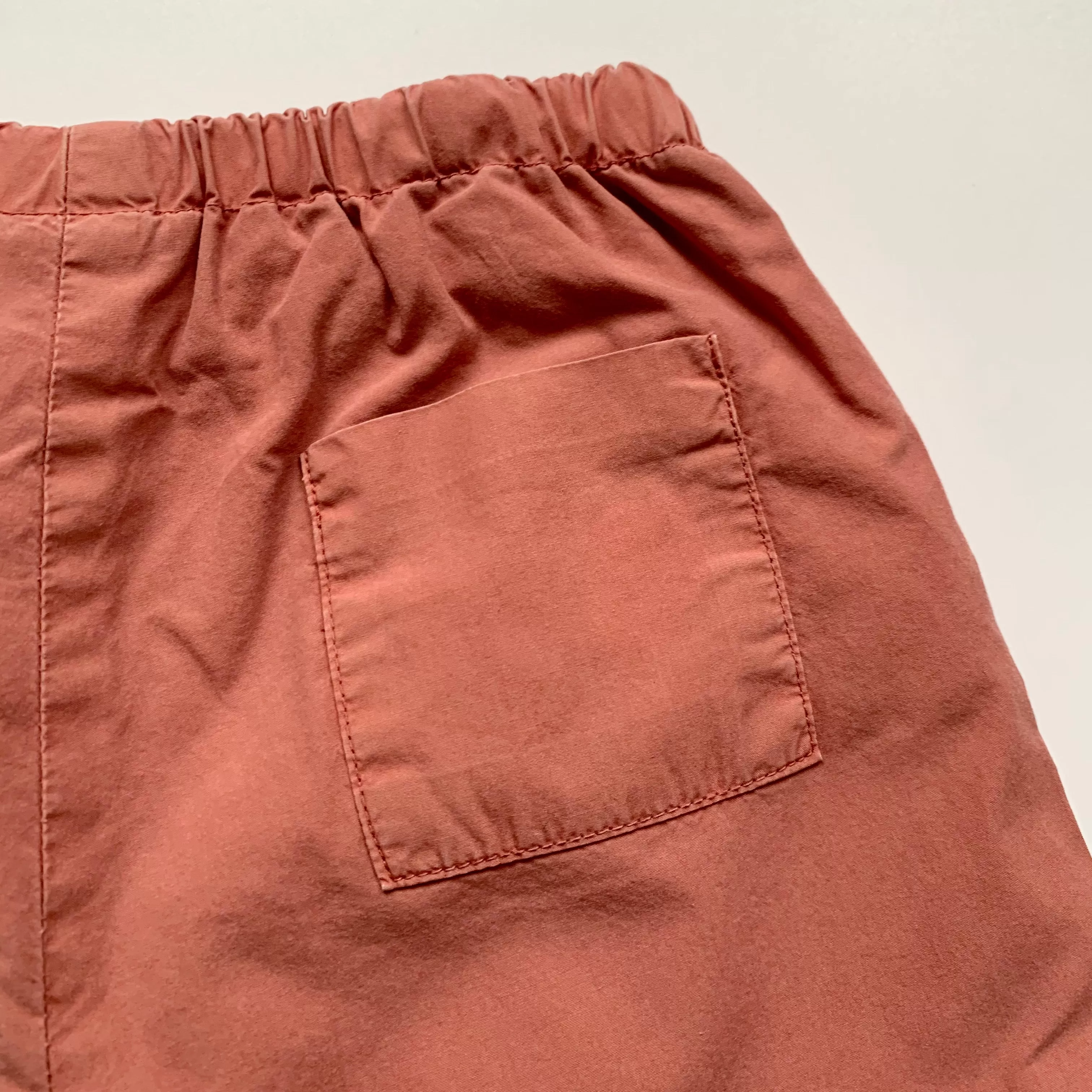 Bonpoint Dusty Pink Cotton Trousers: 2 Years