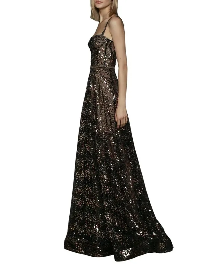 Bronx And Banco Midnight Noir Gown