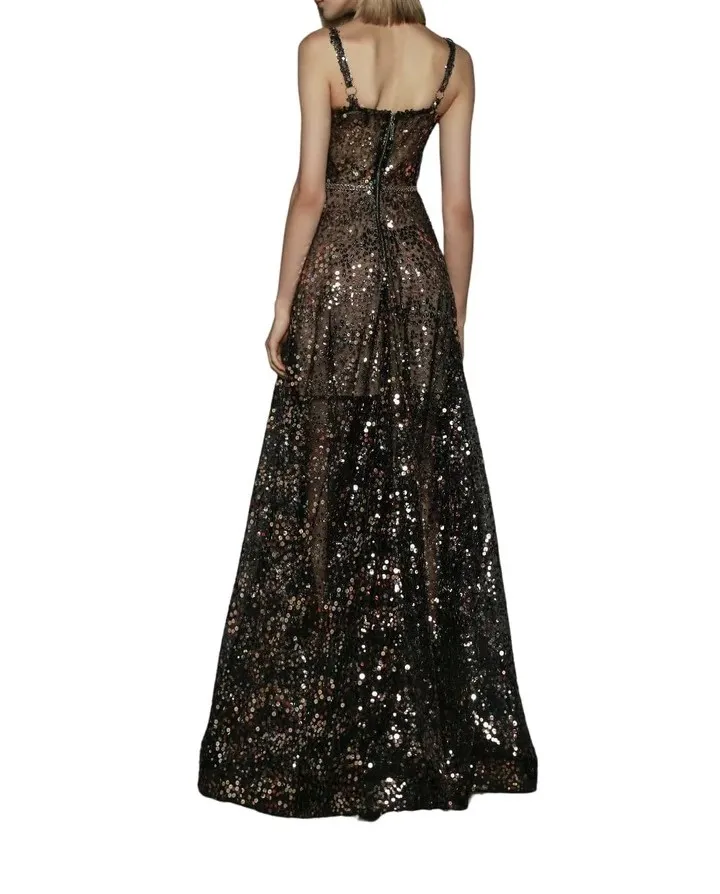 Bronx And Banco Midnight Noir Gown