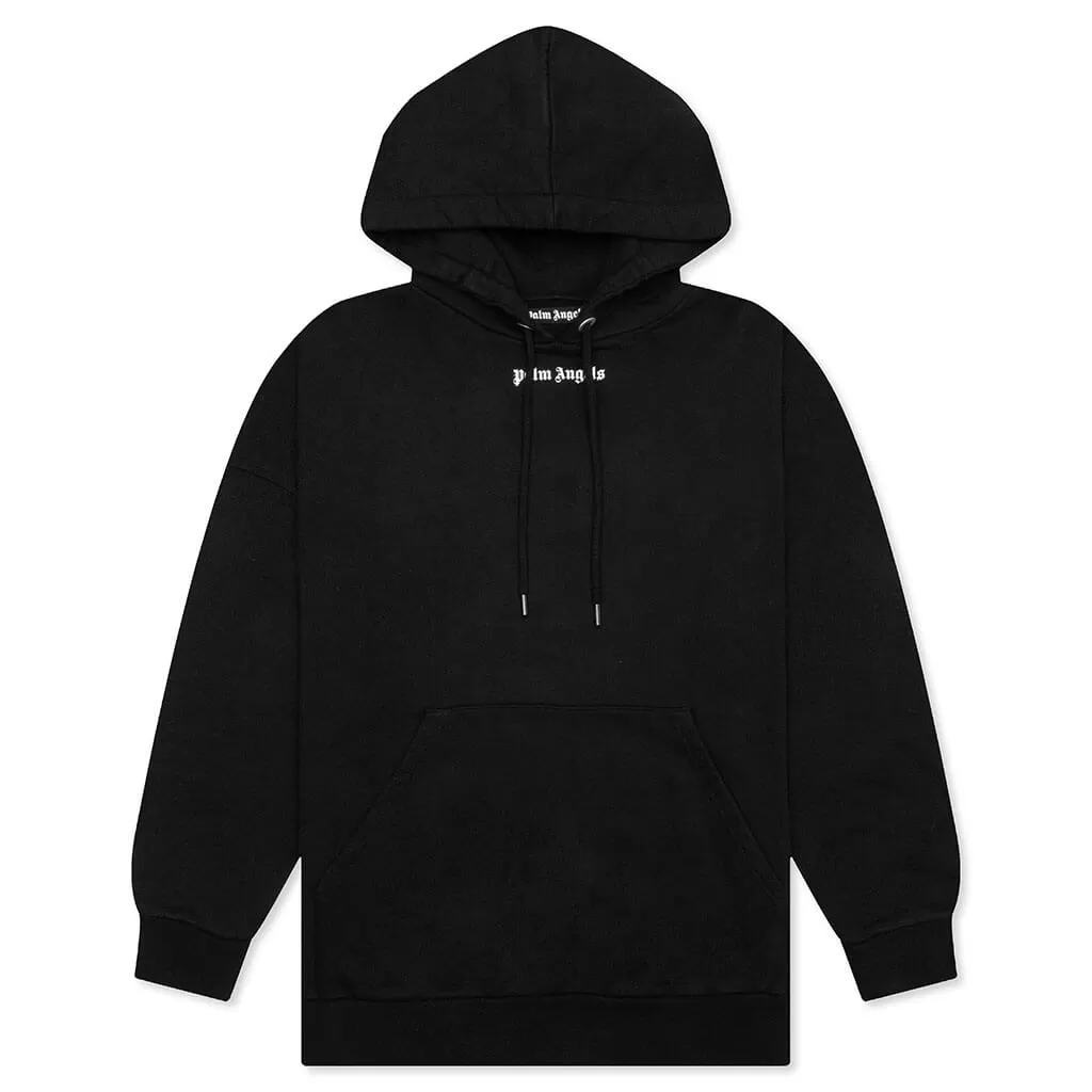 Classic Logo Over Hoody - Black/White