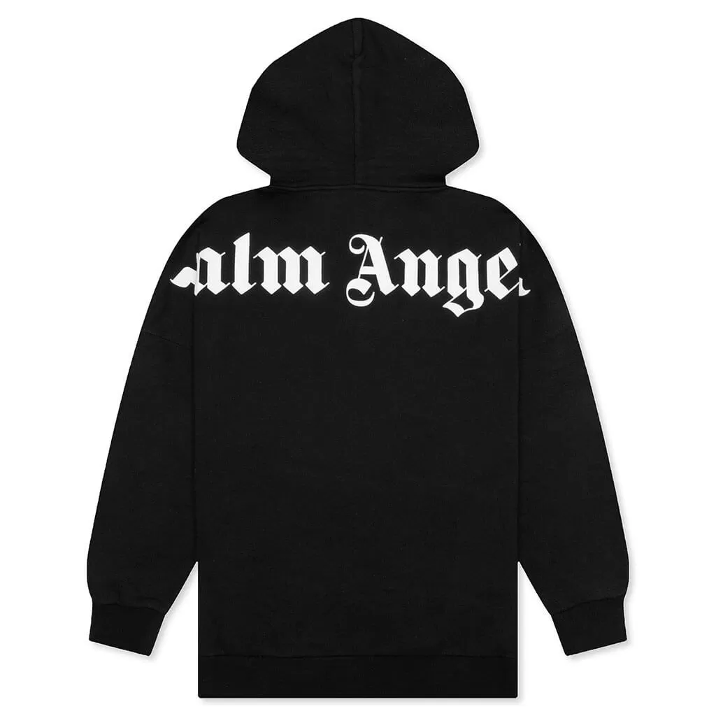 Classic Logo Over Hoody - Black/White