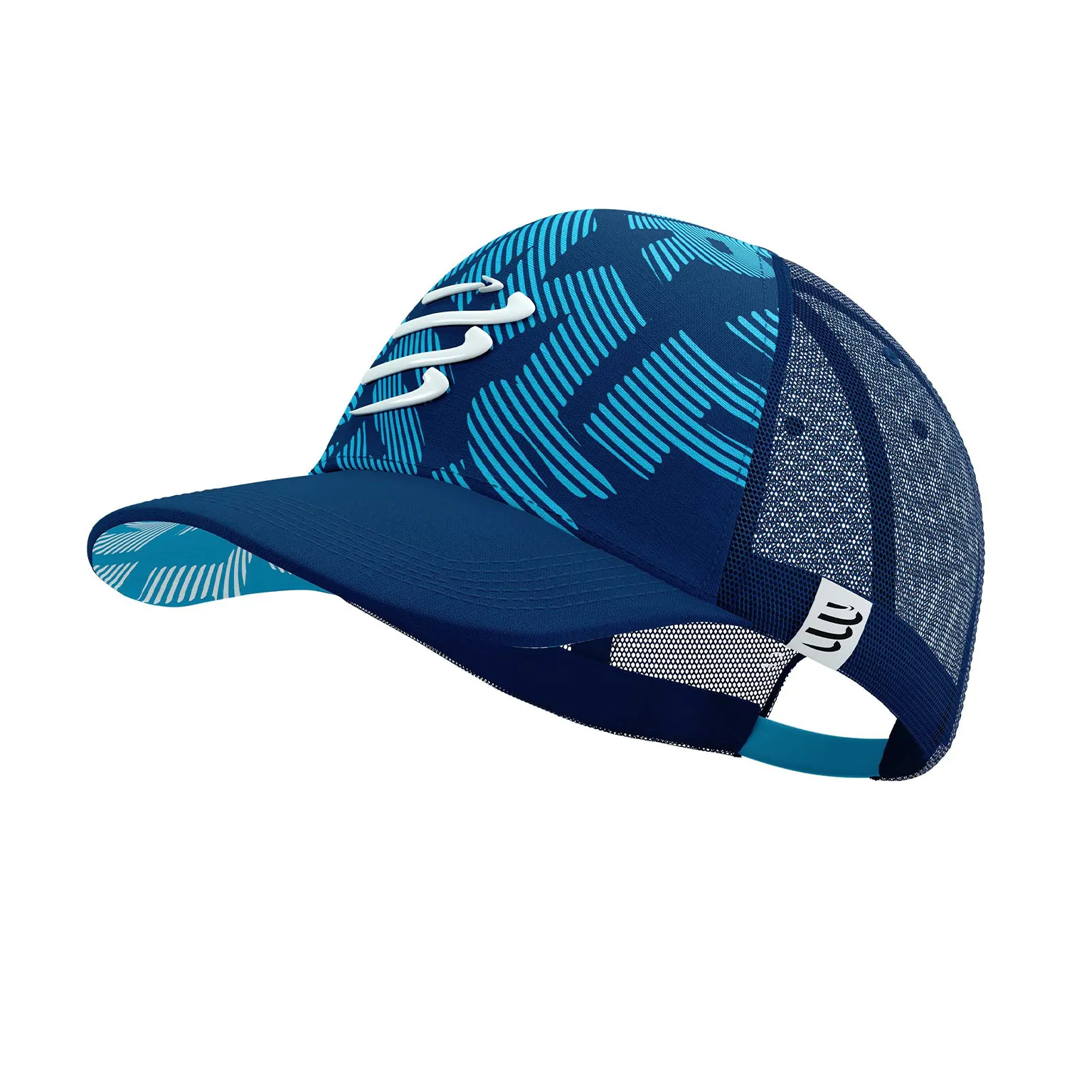 Compressport Trucker Cappello  Estate Blue/Hawaiian Ocean