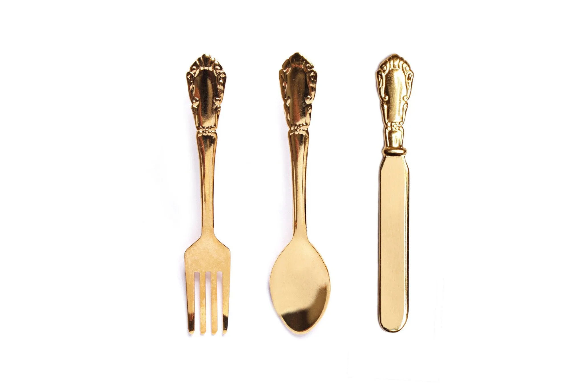 CUTLERY TRIO EARRING SET