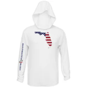 Florida USA Boys and Girls Long Sleeve UPF 50+ Dry-Fit Hoody