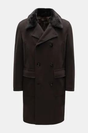 GMS75 coat dark brown 