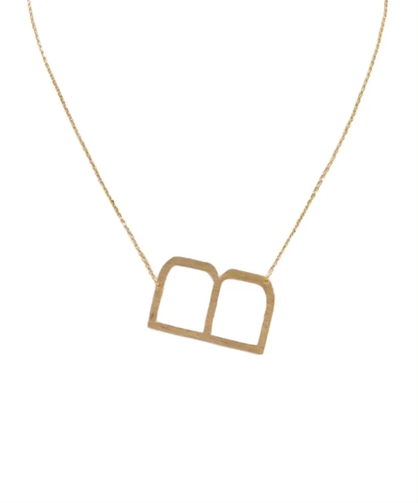 Gold Letter Necklace