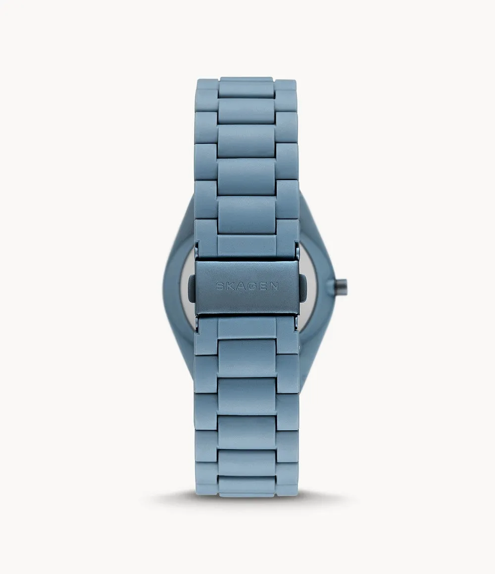 Grenen Ocean Solar-Powered Coastel Blue, Ocean Material Watch