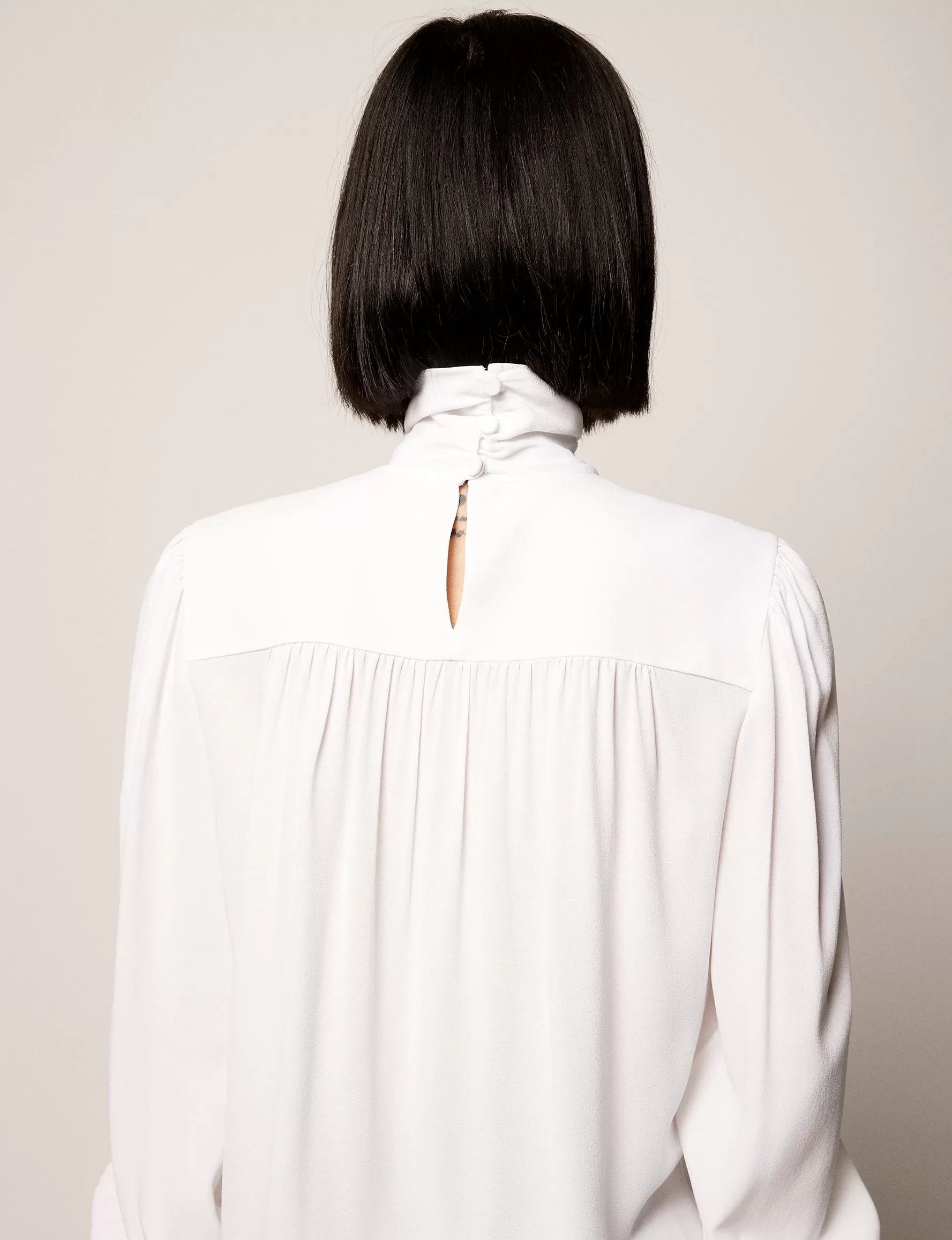 High Neck Blouse