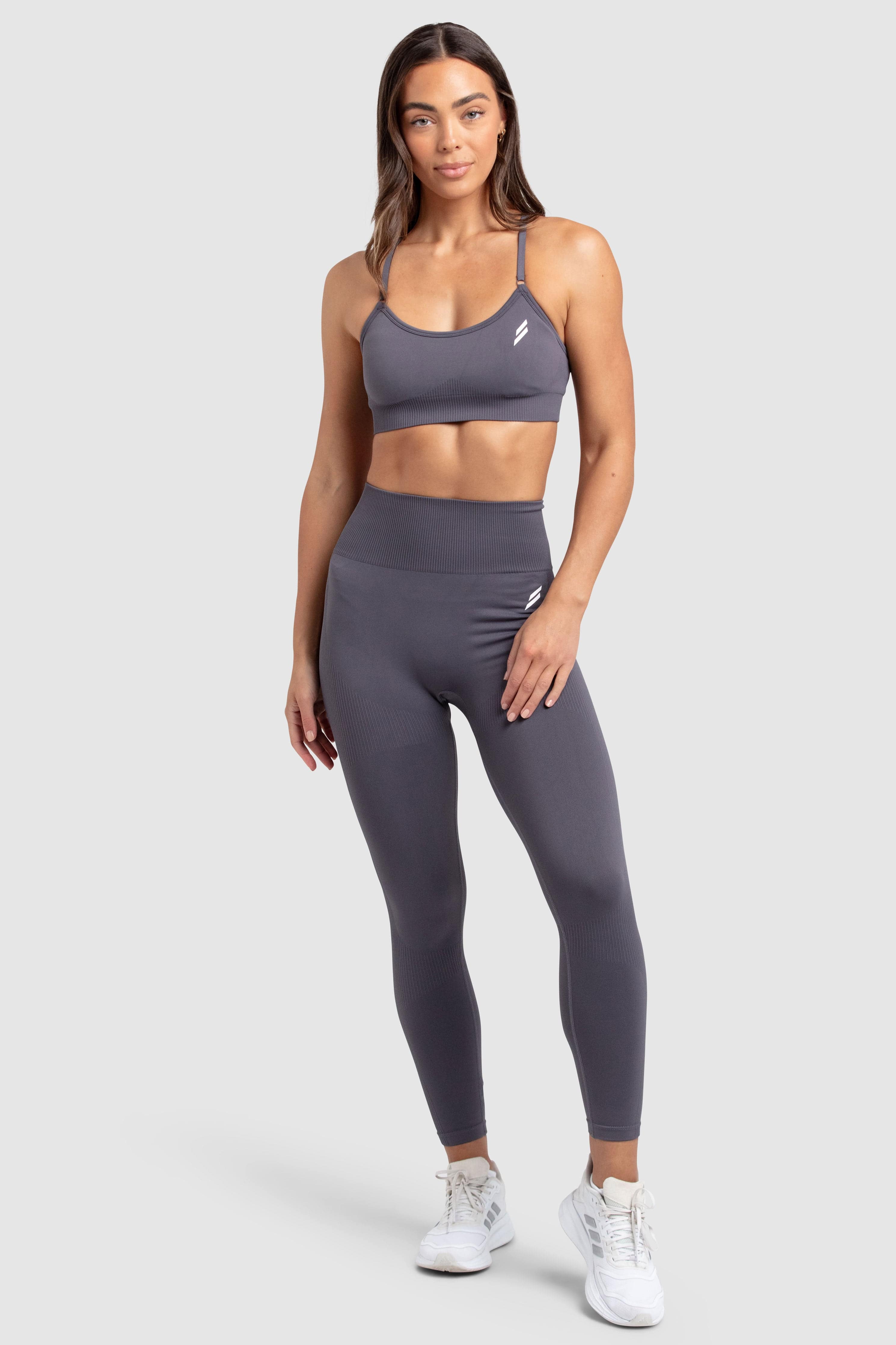 Impact Solid Crop - Storm Grey