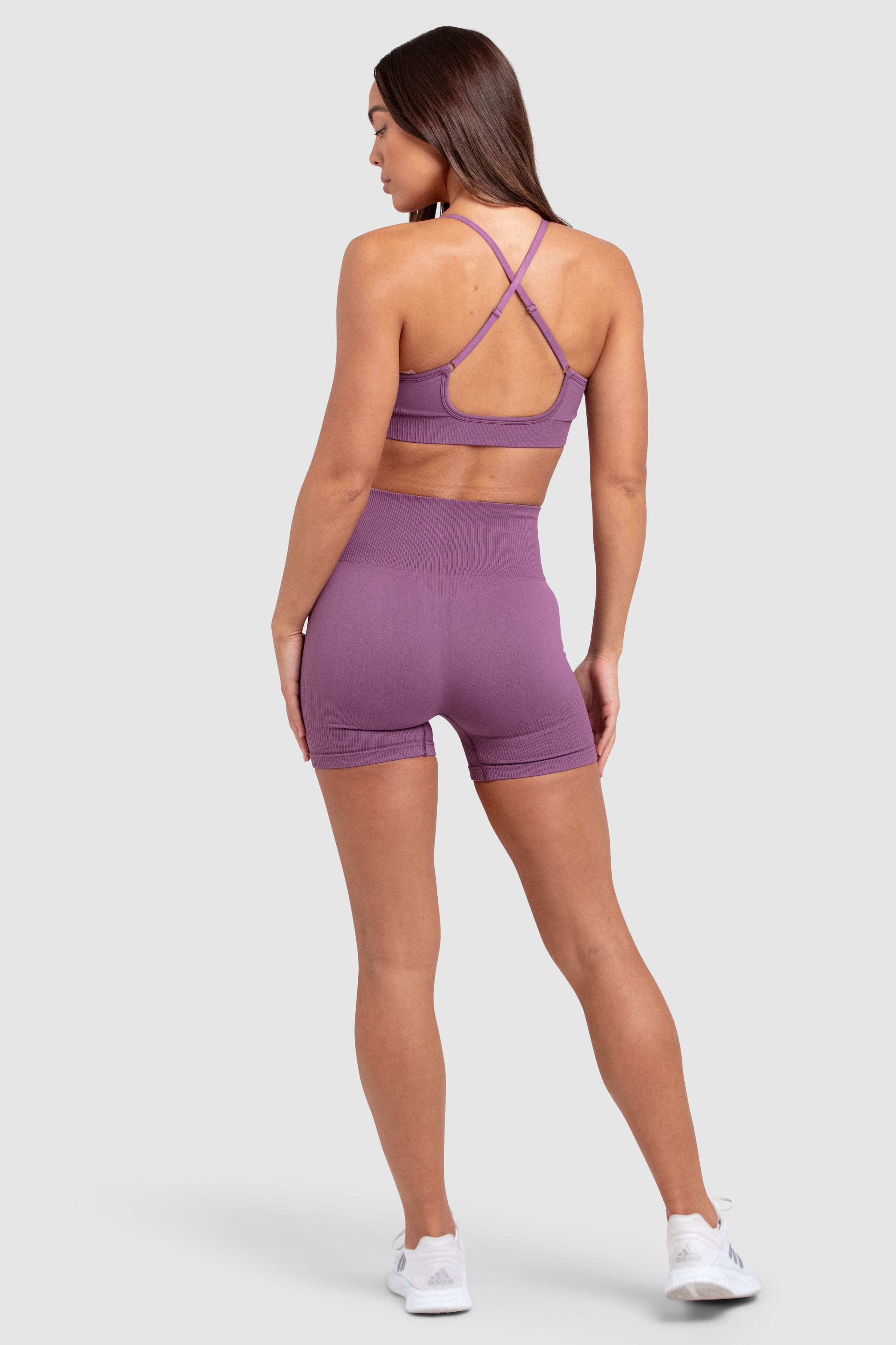 Impact Solid Shorts - Mauve Purple