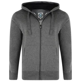 Kam Plain Tall Mens Hoody - Grey