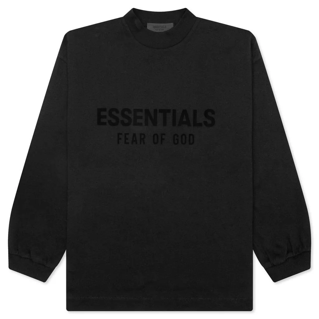 Kid's L/S Shirt - Jet Black