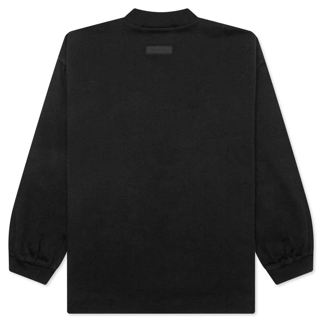 Kid's L/S Shirt - Jet Black