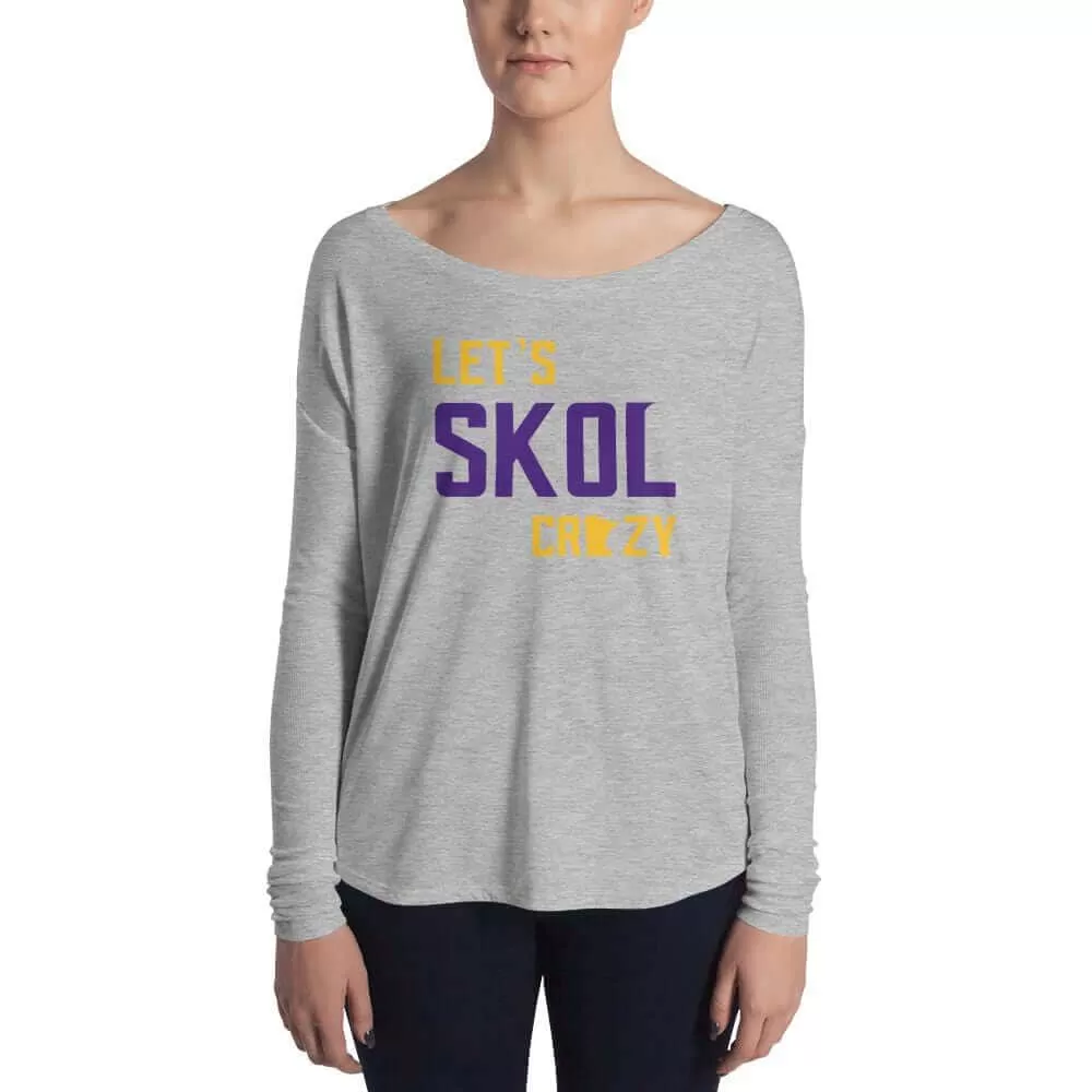 Let's Skol Crazy Women's Long Sleeve T-Shirt