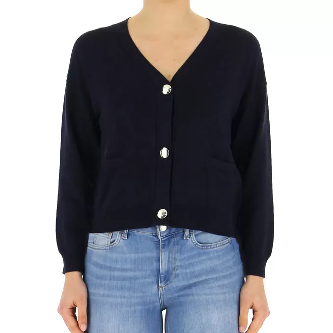 LISON CARDIGAN Woman Blue