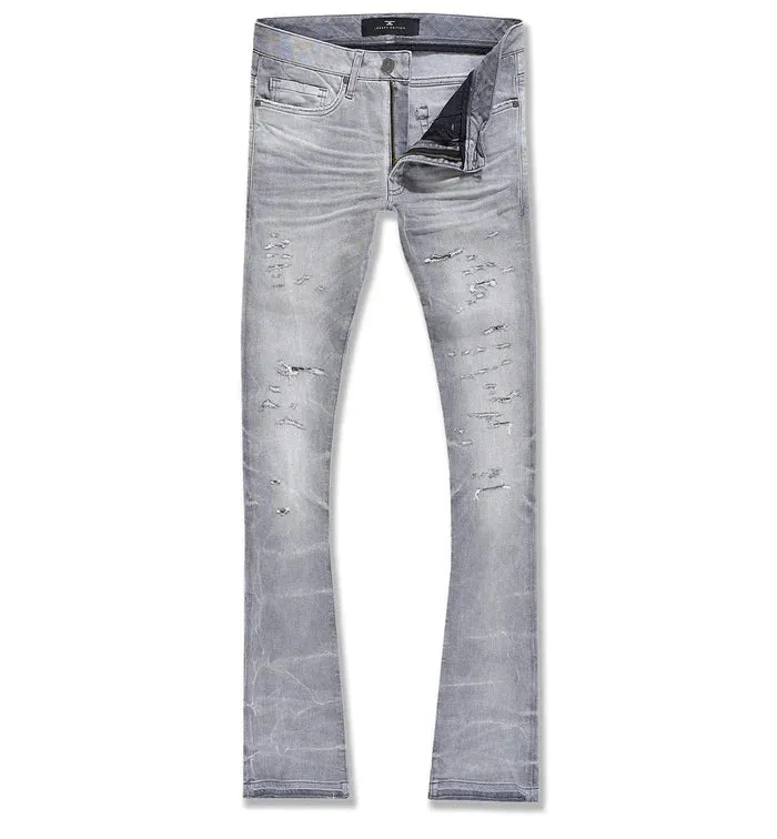 Men JORDAN CRAIG Martin Stacked Rip & Repair Jean