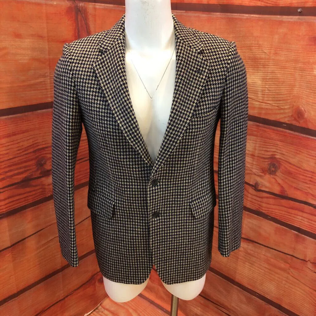 MENS DONEGAL HAND WOVEN CASH BLEND SPORT COAT SIZE 39 LONG TC3