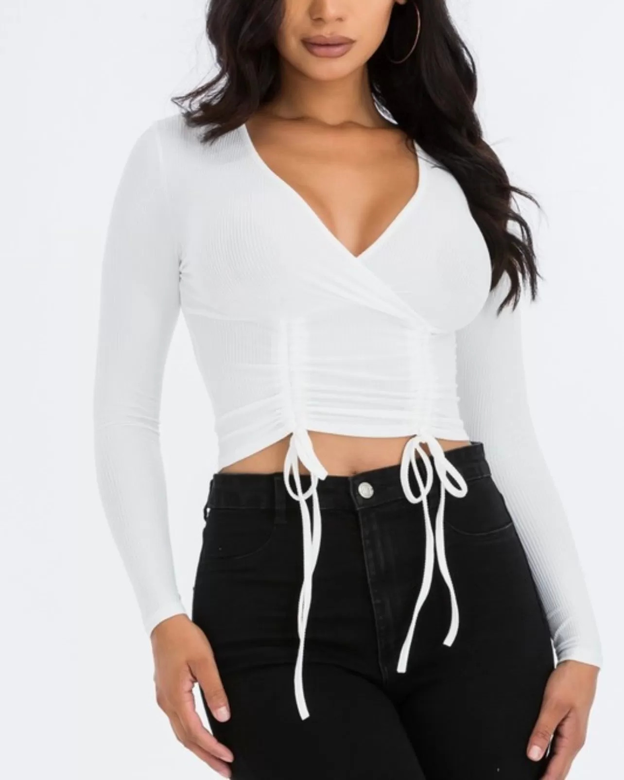 Merleigh Long Sleeve Crop Top