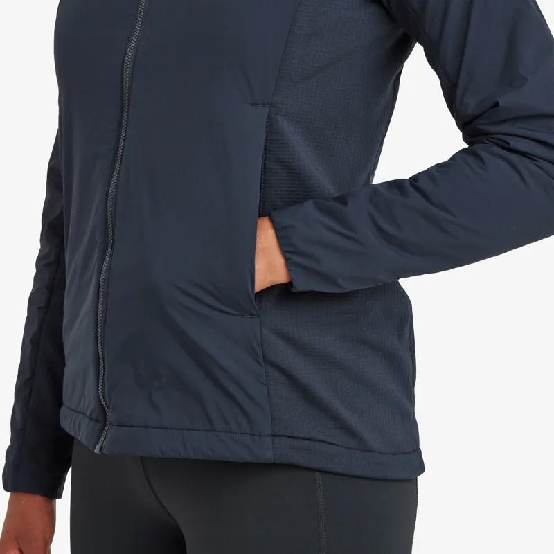 Montane Womens Fireball Lite Hoody Eclipse Blue