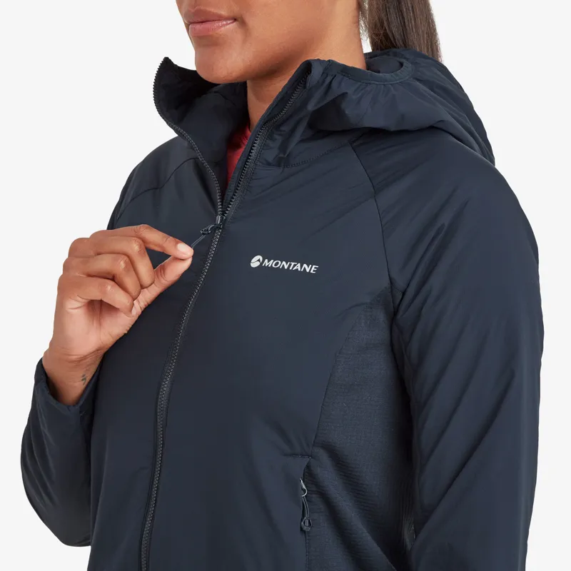 Montane Womens Fireball Lite Hoody Eclipse Blue