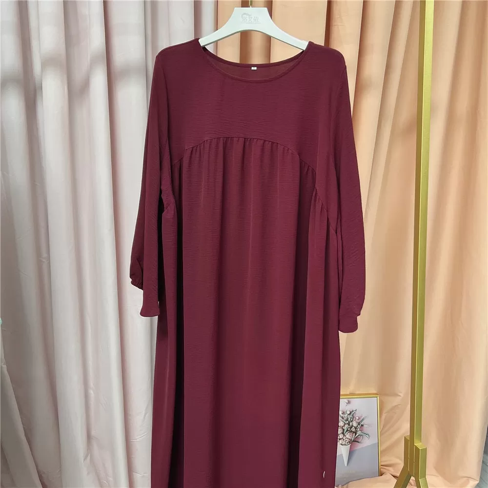 Muslim modest Dress For Women Loose Casual Comfort