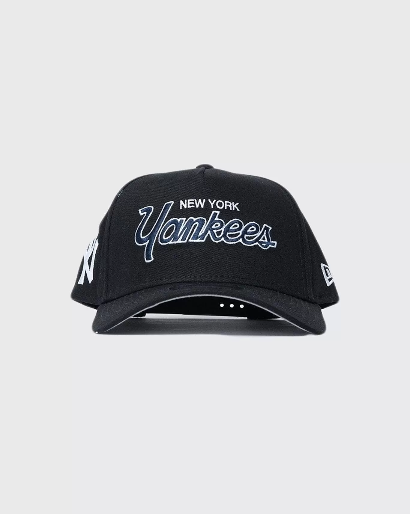 new era 940 aframe script new york yankees