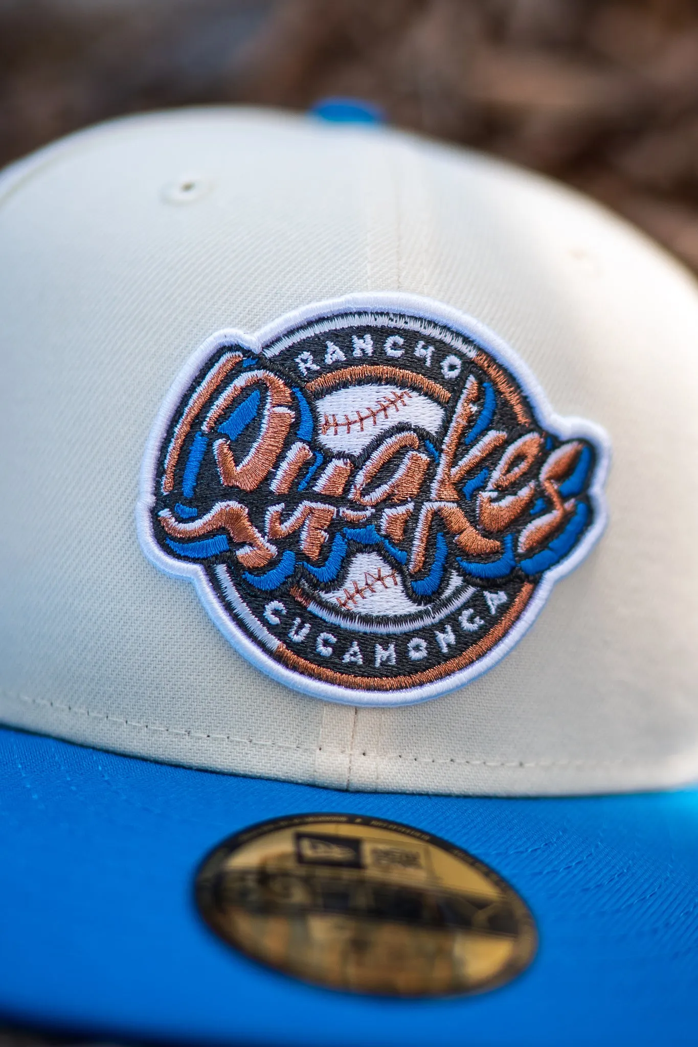 New Era Rancho Cucomonga Quakes Good Grey UV (Off White/Ocean Blue)