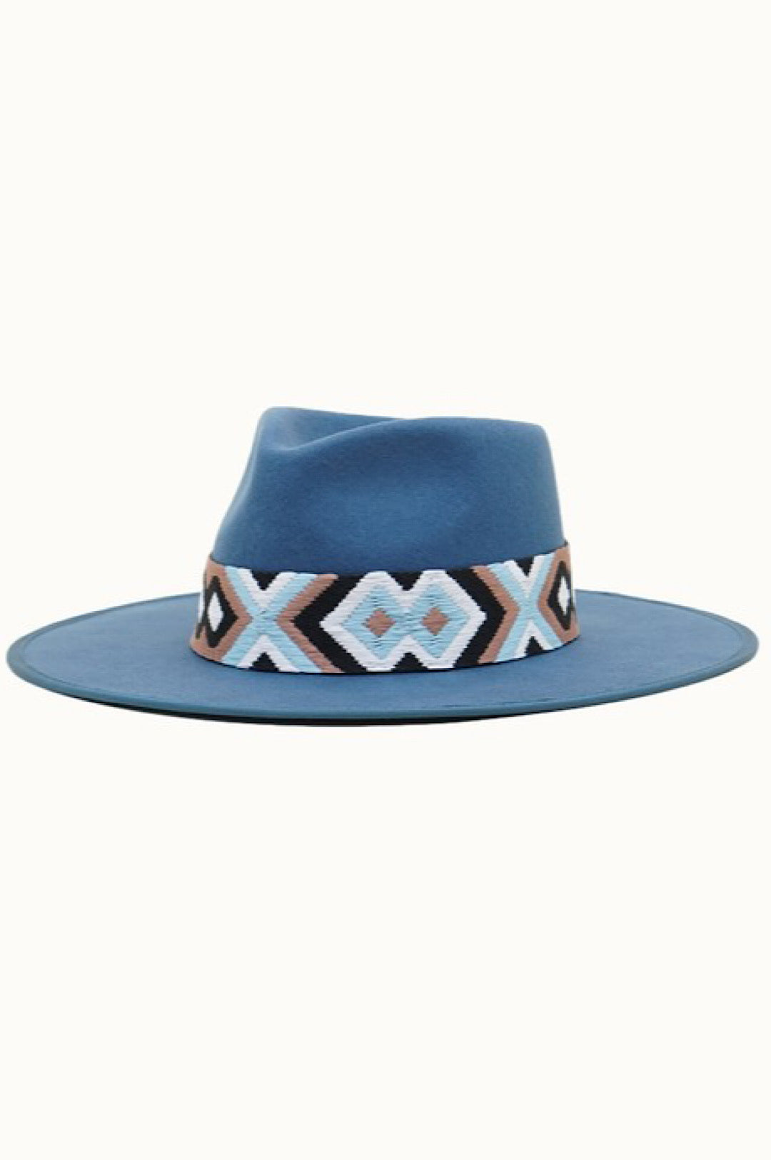 Ocean Blue Structured Rancher Style Hat