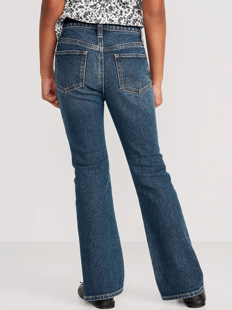 Old Navy Mid-Rise Built-In Tough Boot-Cut Jeans for Girls