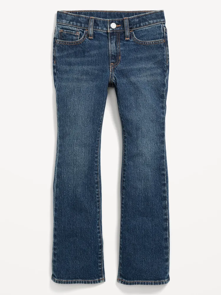 Old Navy Mid-Rise Built-In Tough Boot-Cut Jeans for Girls