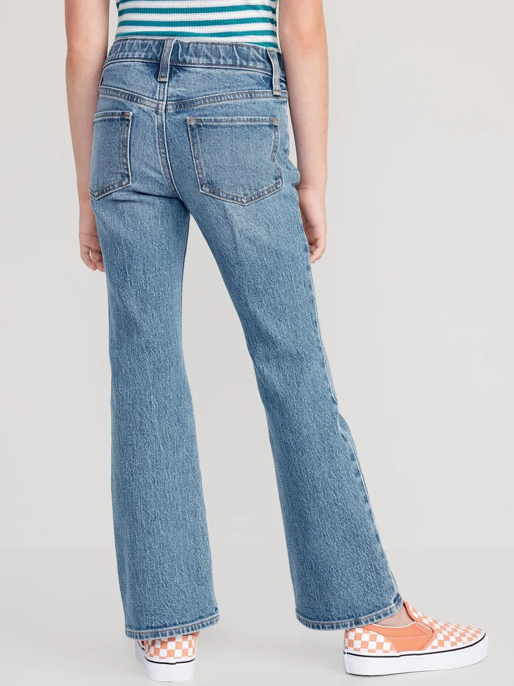 Old Navy Mid-Rise Built-In Tough Boot-Cut Jeans for Girls