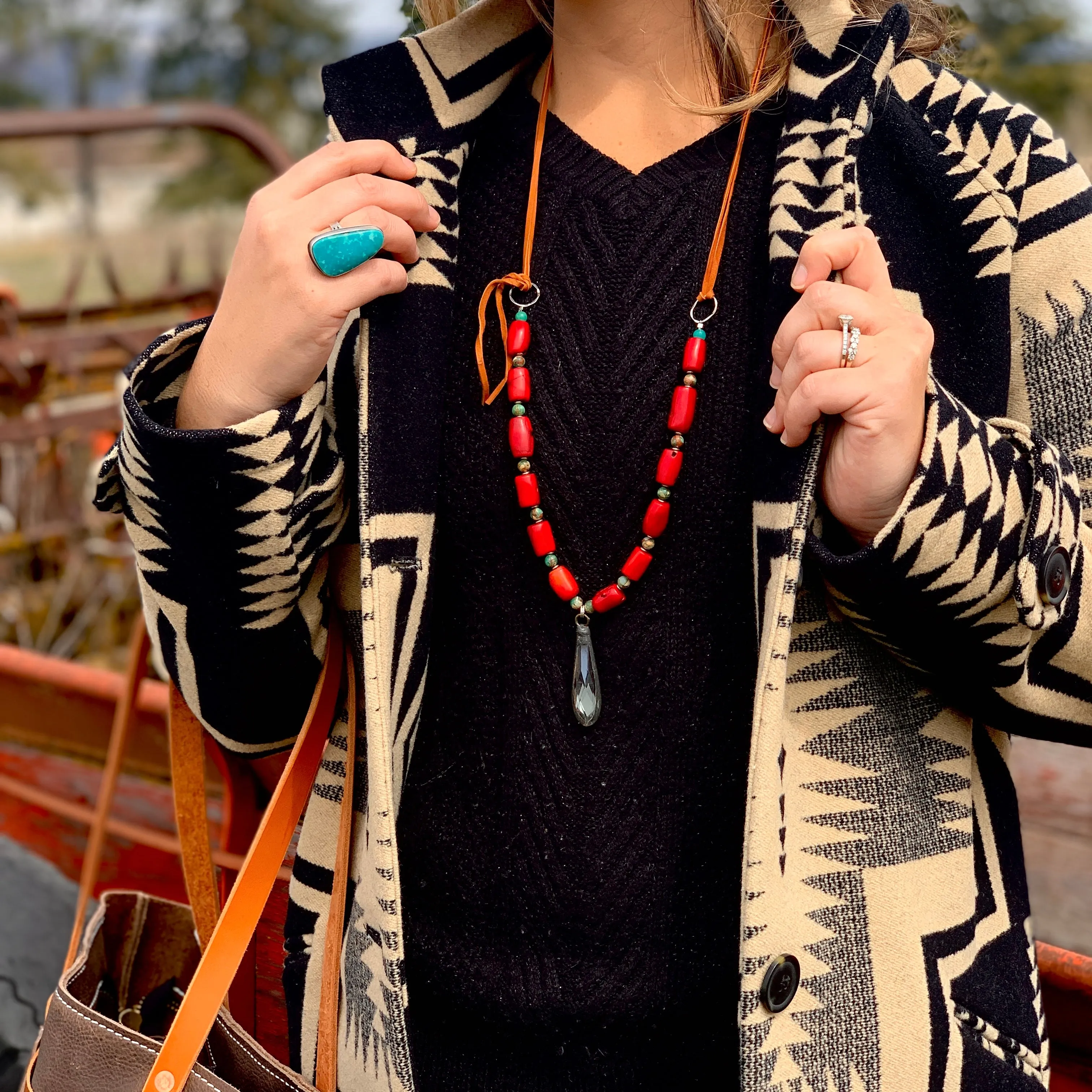 PAYETTE RED NECKLACE