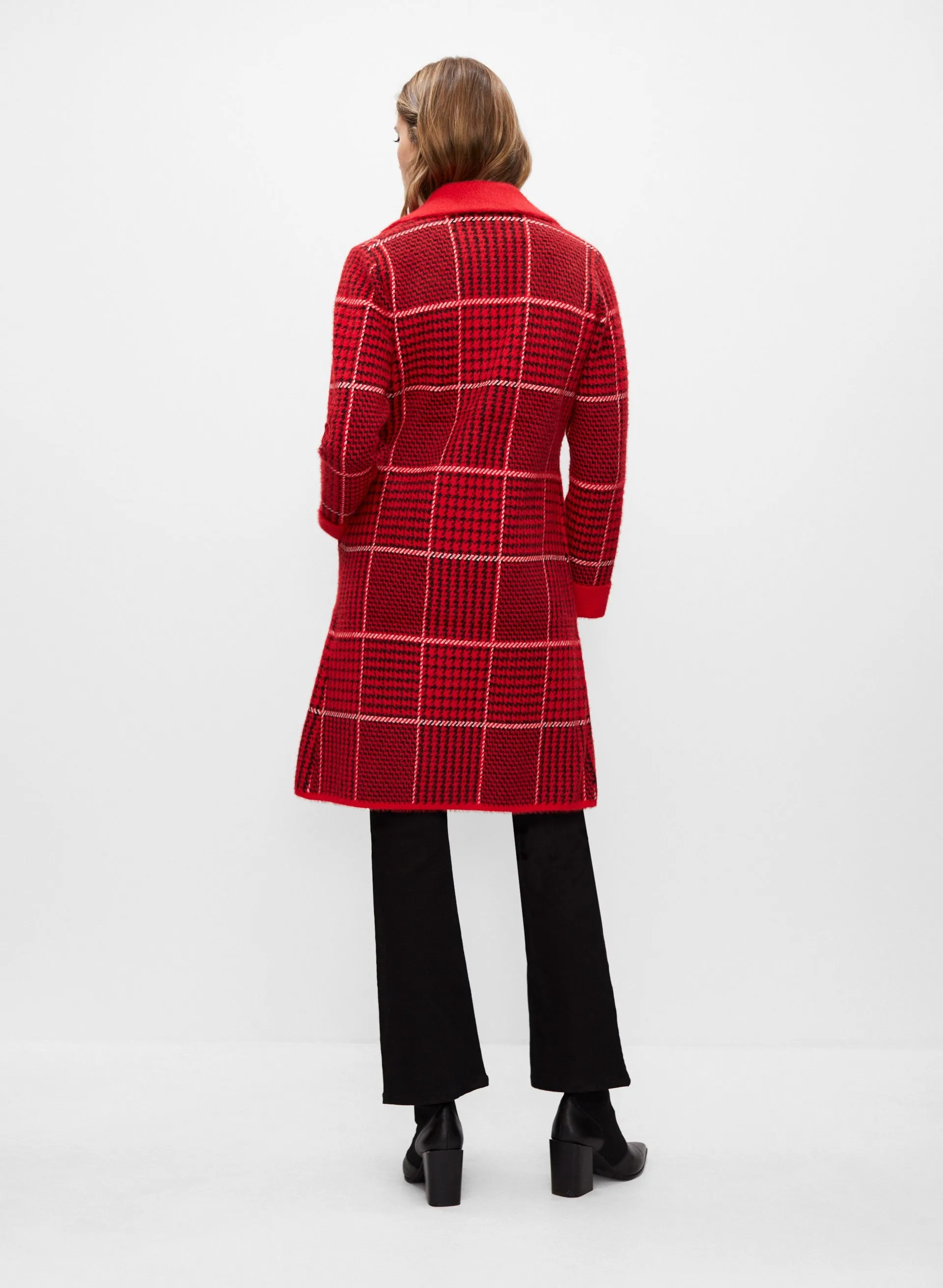 Plaid Long Coat