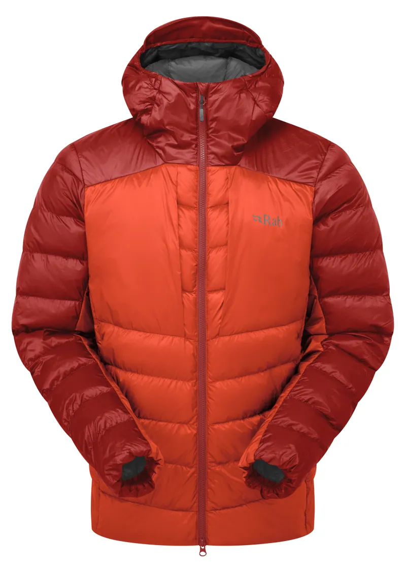 Rab Men's Cirrus Ultra Hoody Tuscan Red/Dark Horizon