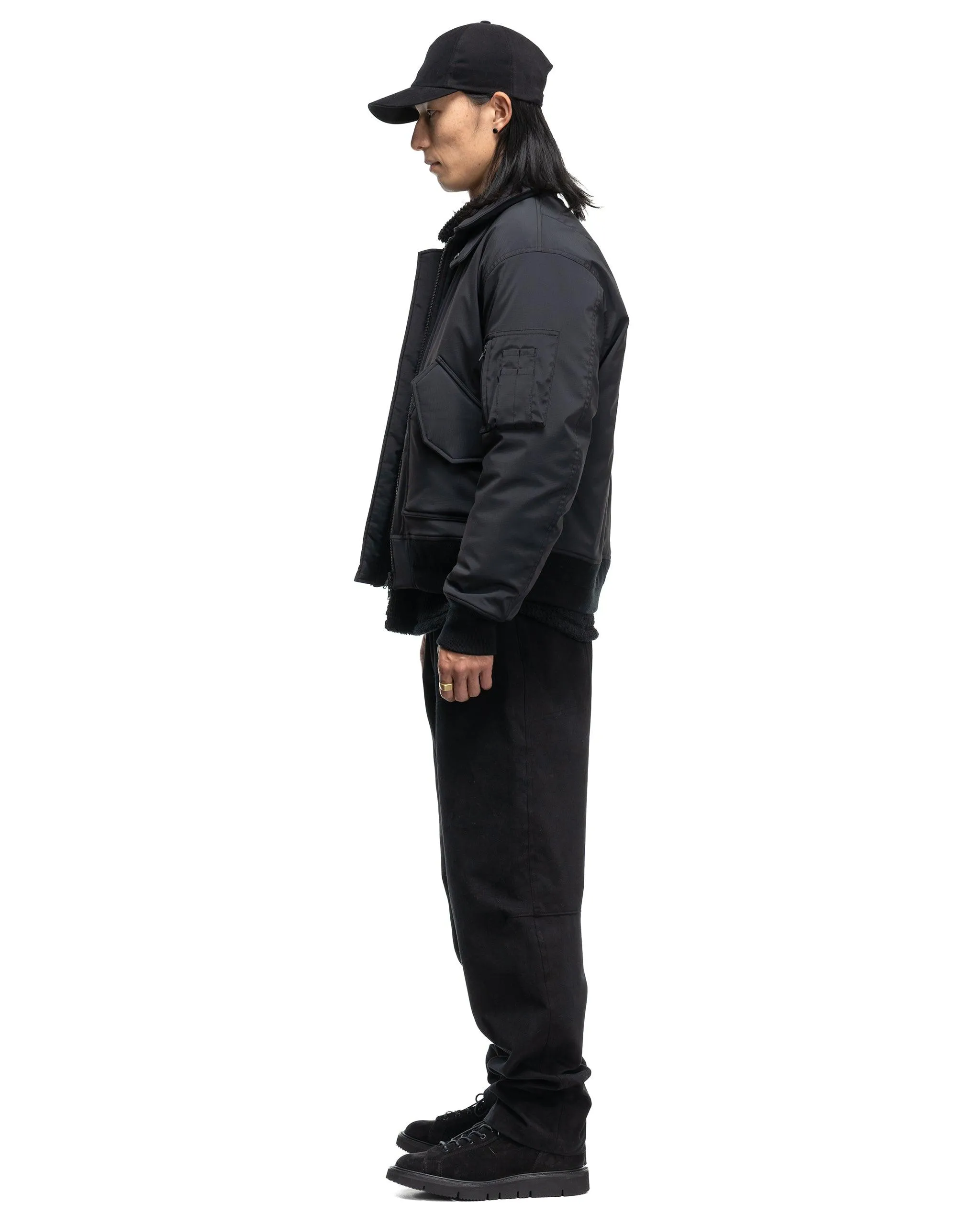 Rig Pant - Duca Visconti Emerized Cotton Twill Black