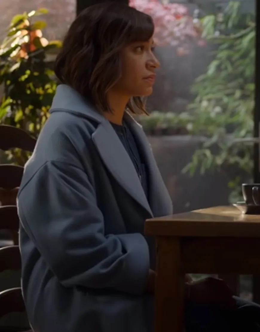 Stay Close 2021 Cush Jumbo Blue Coat | Cassie Stay Blue Coat - Ujacket