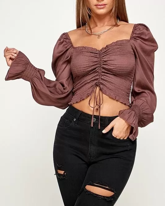 Sugar Lips Long Sleeve Top