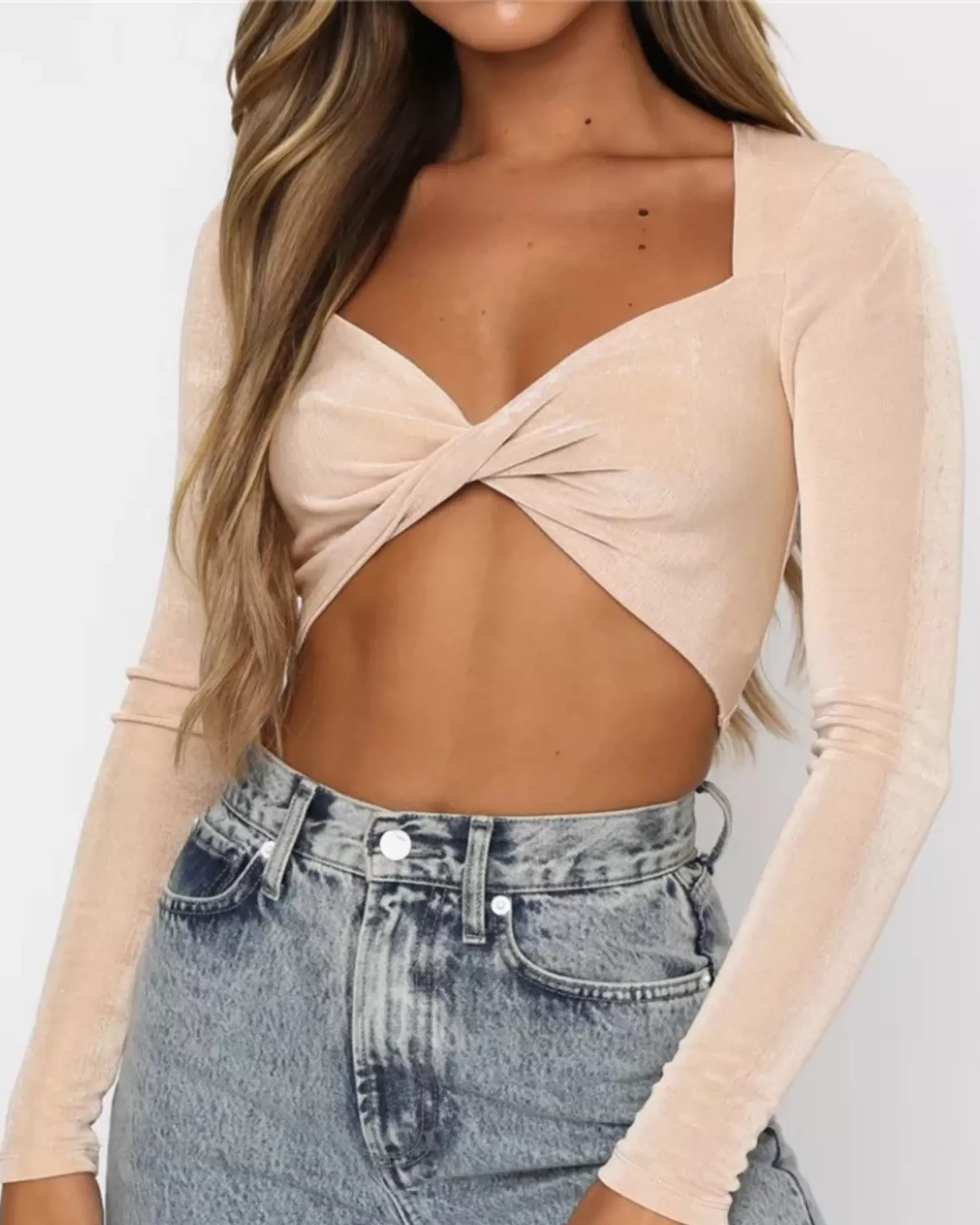 Twist It Up Crop Top