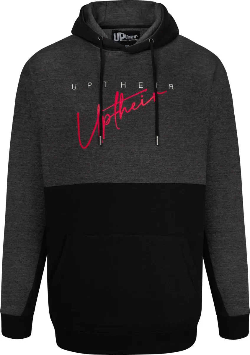 Uptheir To The Bone Over The Head Hoody and T-Shirt Set - Black