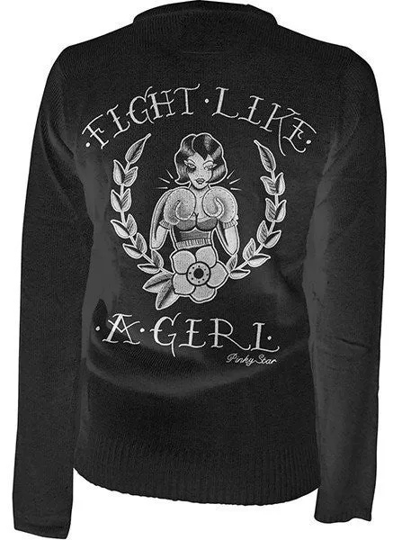 Women's Fight Like A Girl Cardigan