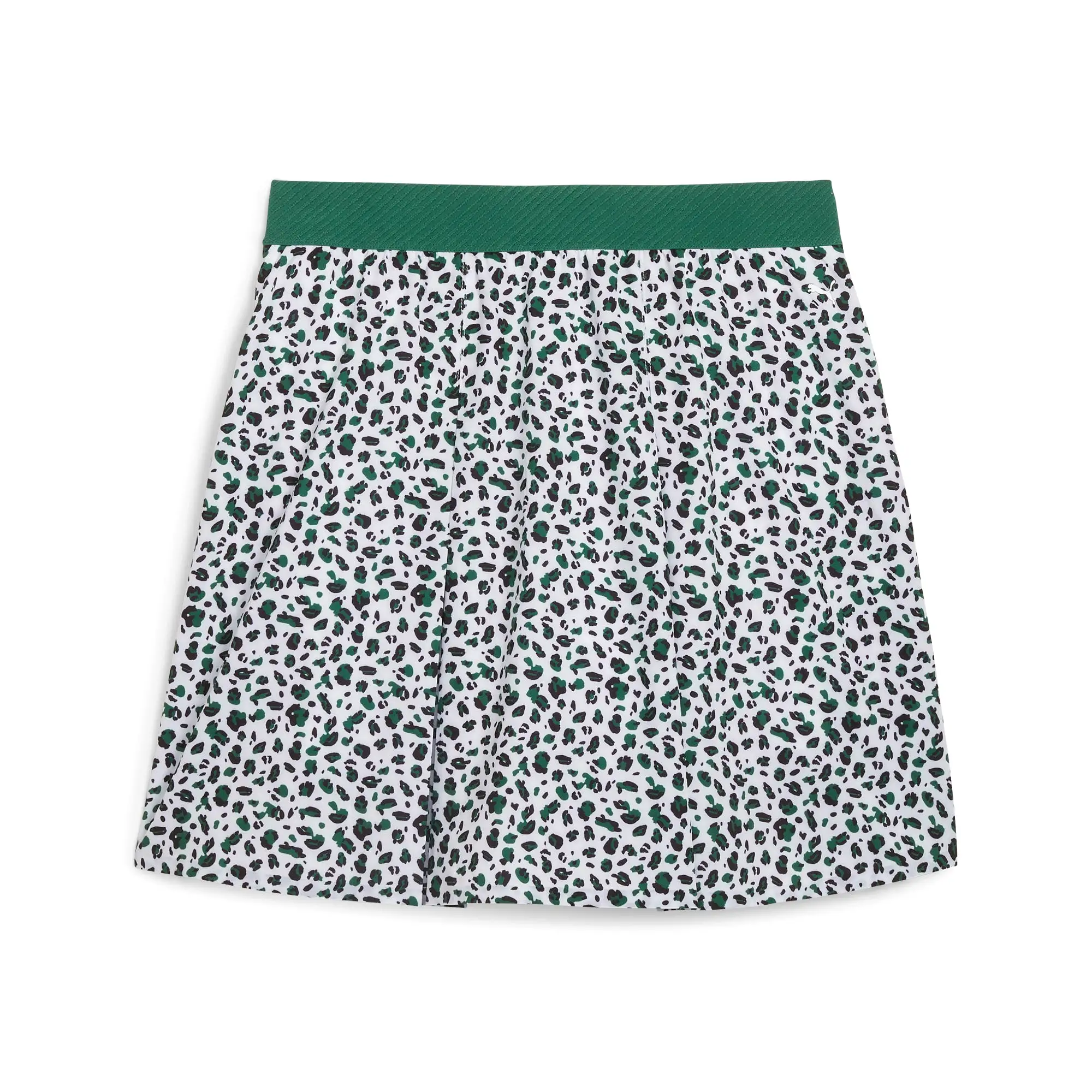 Women's Pleated Leopard Golf Skirt