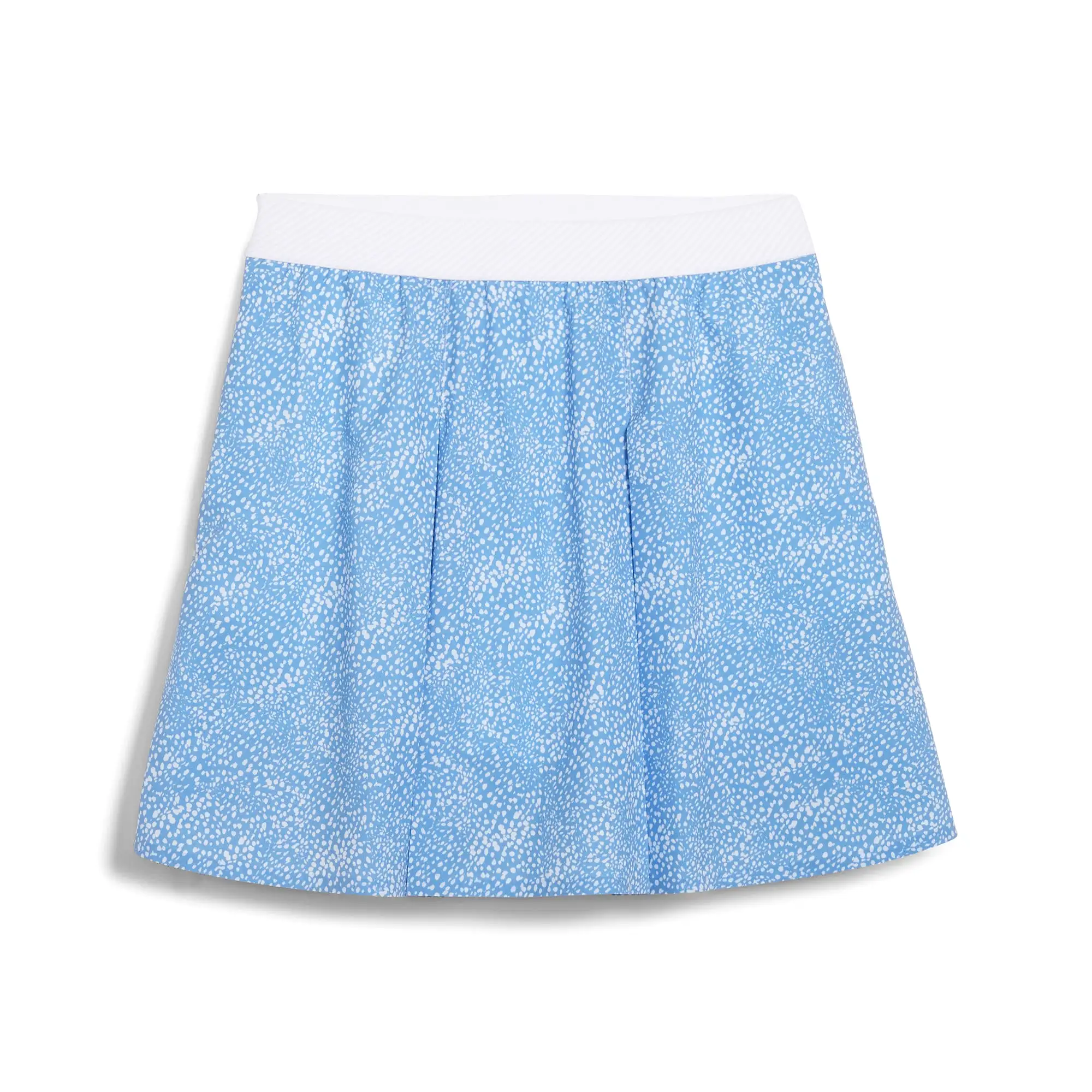 Women's Pleated Microdot Golf Skirt