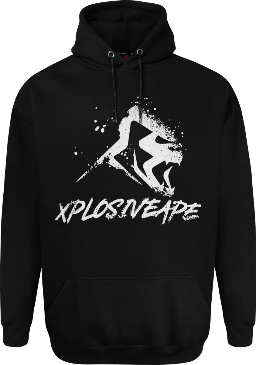 Xplosive Ape 4 Pack Sprayed, Toxic, Cadet & Roses Hoody Set - Black Navy