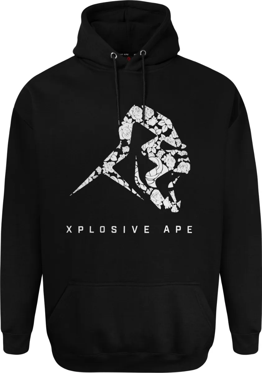 Xplosive Ape 4 Pack Sprayed, Toxic, Cadet & Roses Hoody Set - Black Navy