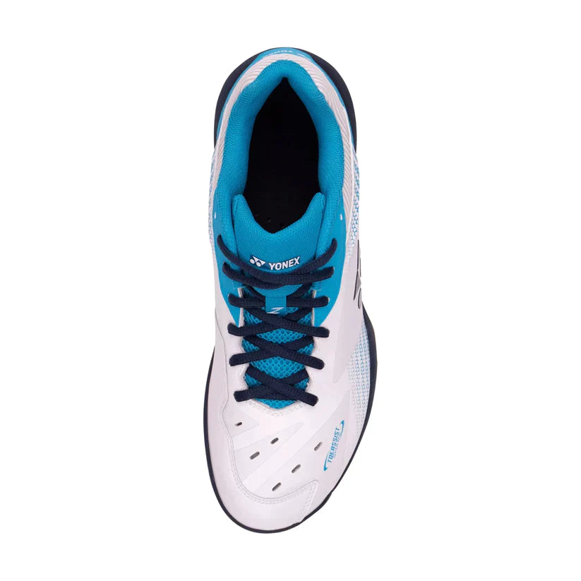 Yonex Power Cushion 65 Z3 Men Badminton Shoe | White-Ocean Blue